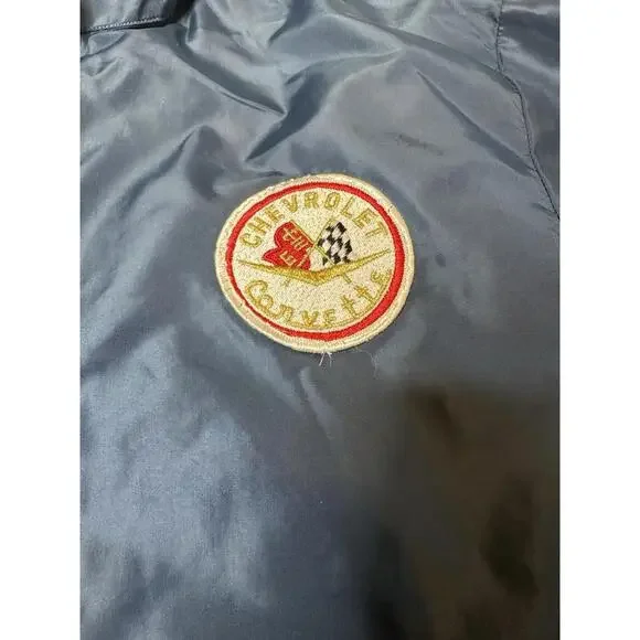 Vintage 60s 70s Horizon Chevrolet Corvette Racing Windbreaker Lightweight Mens M - Picture 4 of 9